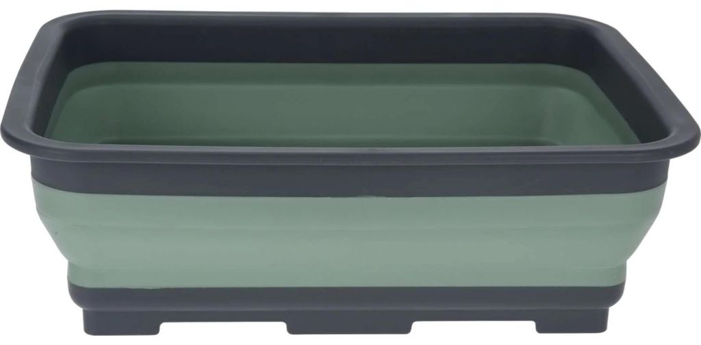 Plato plegable de viaje, 37,5 x 27,5 x 12 cm, de silicona, Imagen del producto 