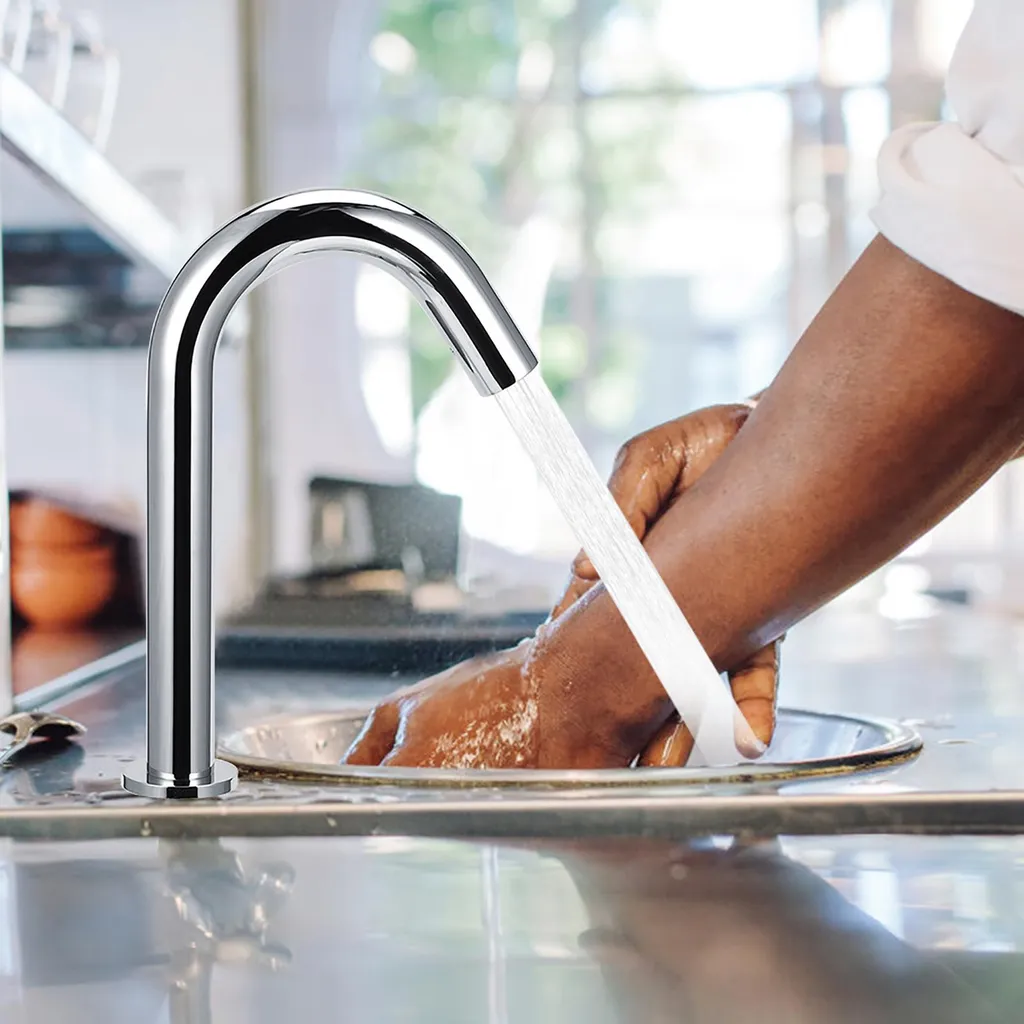Mitigeur Automatique de Lavabo à Détection pour Eau Chaude et Froide