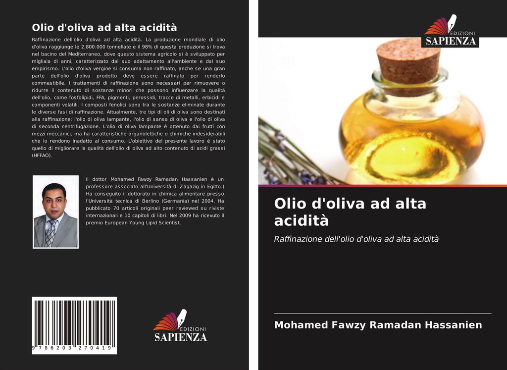 Olio d'oliva ad alta acidità