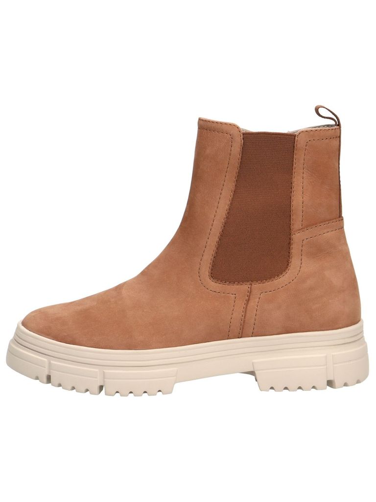 Caprice Stiefelette - Braun Veloursleder Größe: 42 Normal