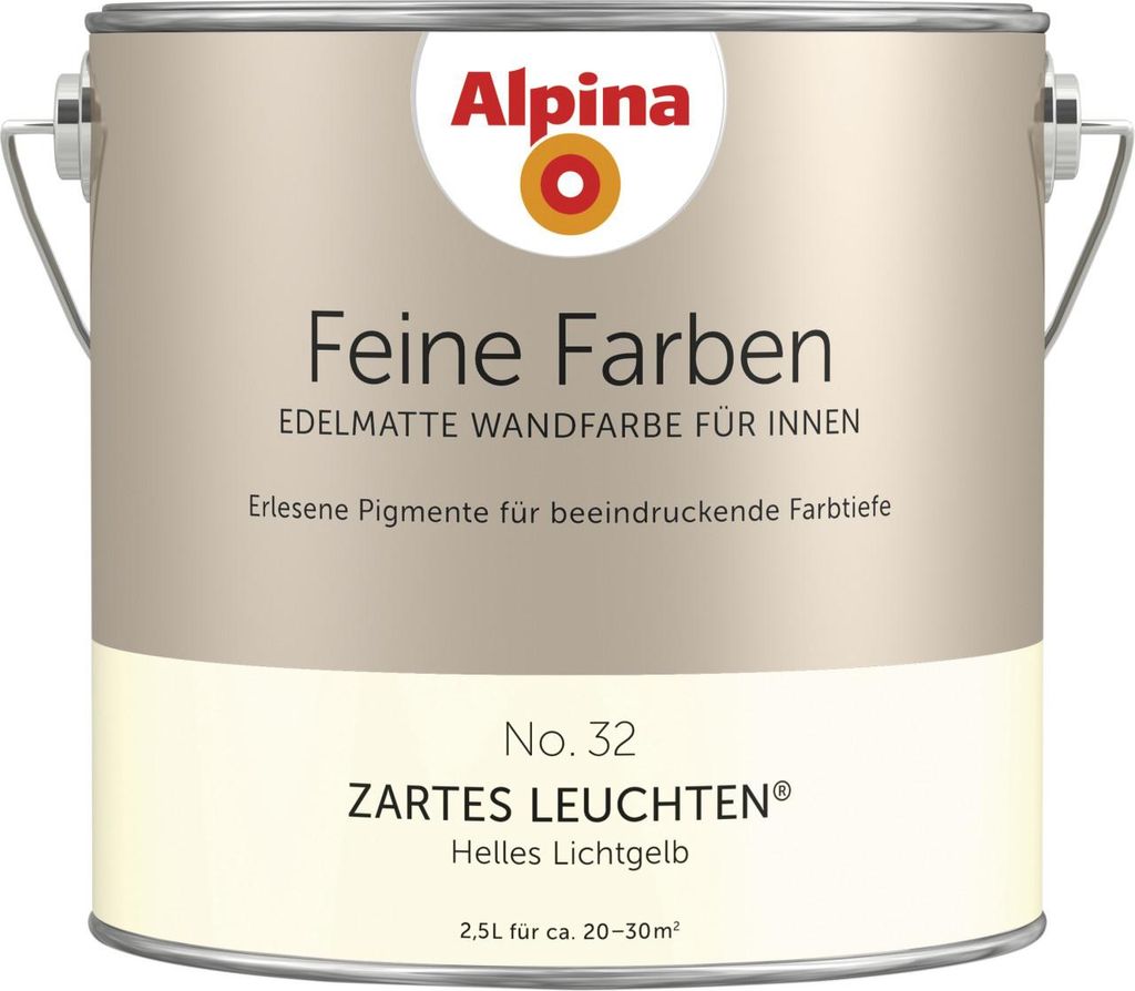 Alpina Feine Farben konservierungsmittelfrei Zartes Produktbild 
