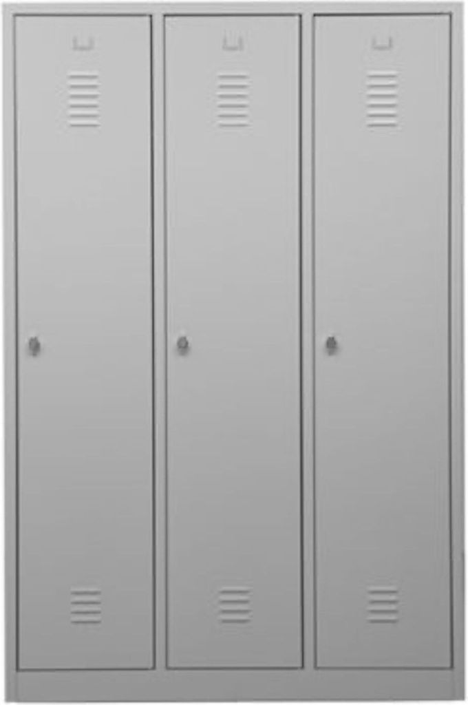 Garderobenspind Camel | 3-Fach mit Pro-Aufteilung| HxBxT Produktbild 