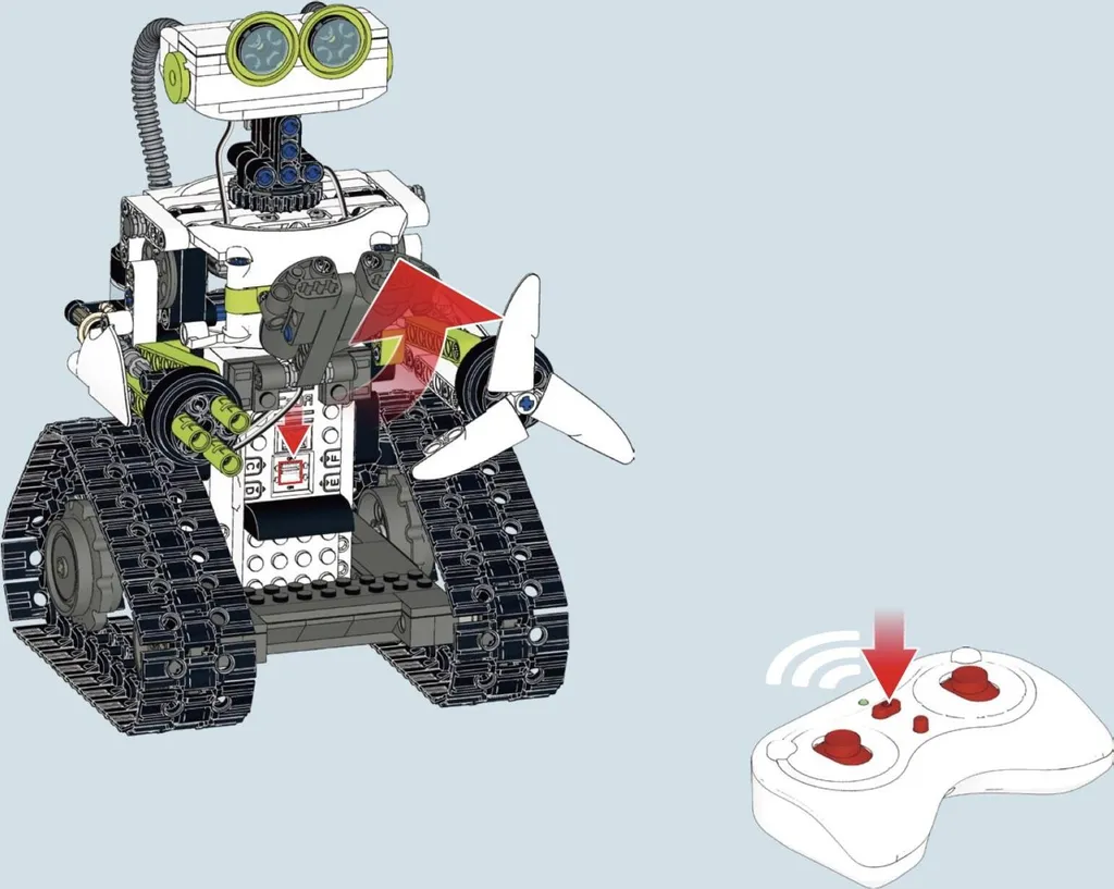 Robot intelligent programmable CaDA C83001W avec contrôle par application - 13