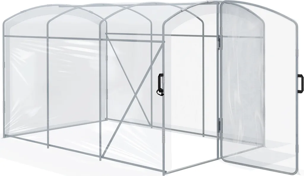Serre tunnel anti-UV et vent pour protéger vos tomates des intempéries