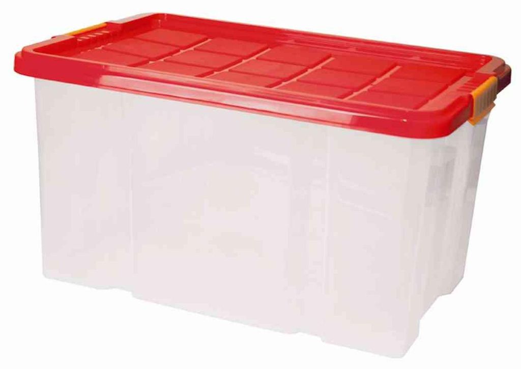 Universalbox mit Deckel, 46 x 36,5 x 24,5 cm Produktbild 