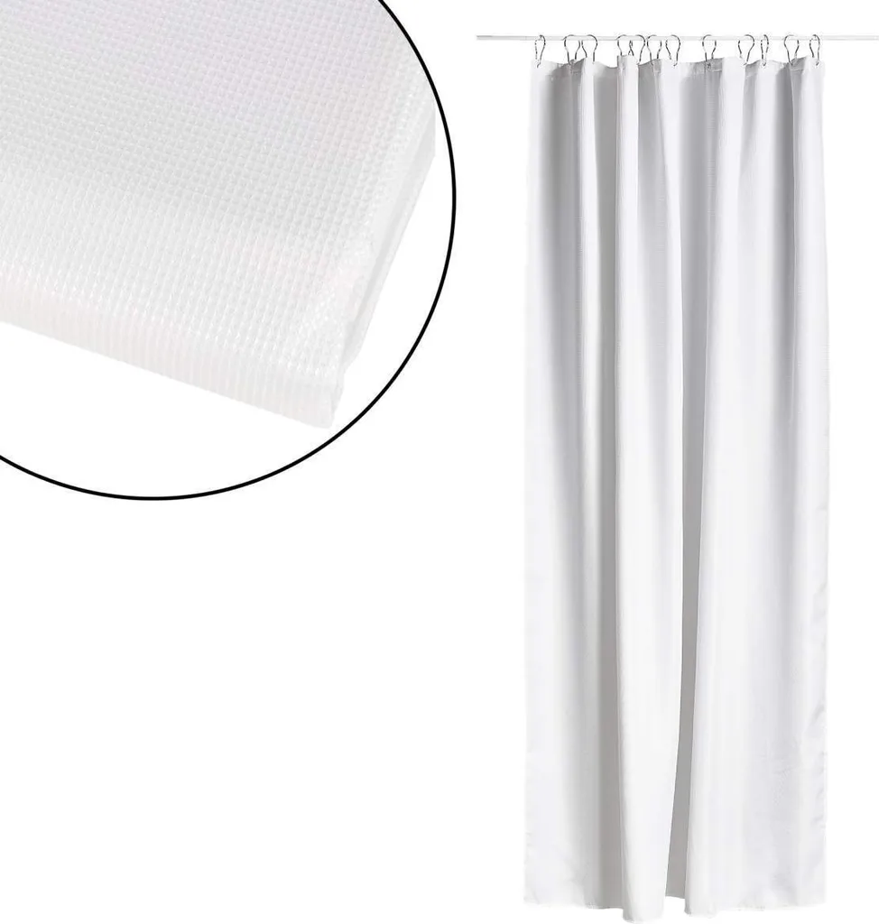 Rideau de douche anti-éclaboussures Lux Zone Denmark Polyester 200x180