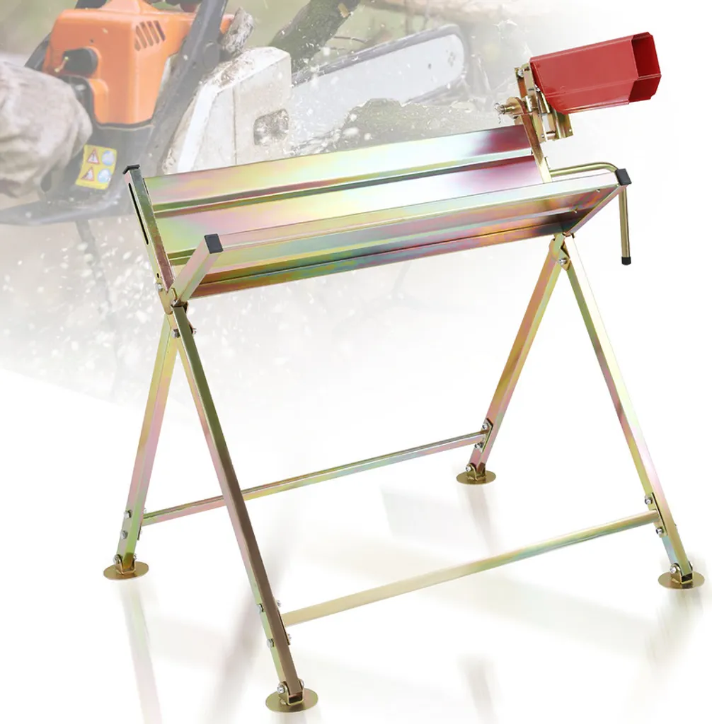 Cavalletto Pieghevole Jopassy per Motosega | Taglio Legna Sicuro