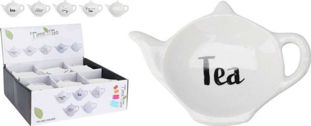 podčajník 1ks KONVIČKA bilá, x cm, mix druhů, porcelán Obrázek produktu 