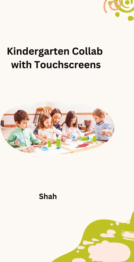 Kooperation mit Kindergärten und Touchscreens