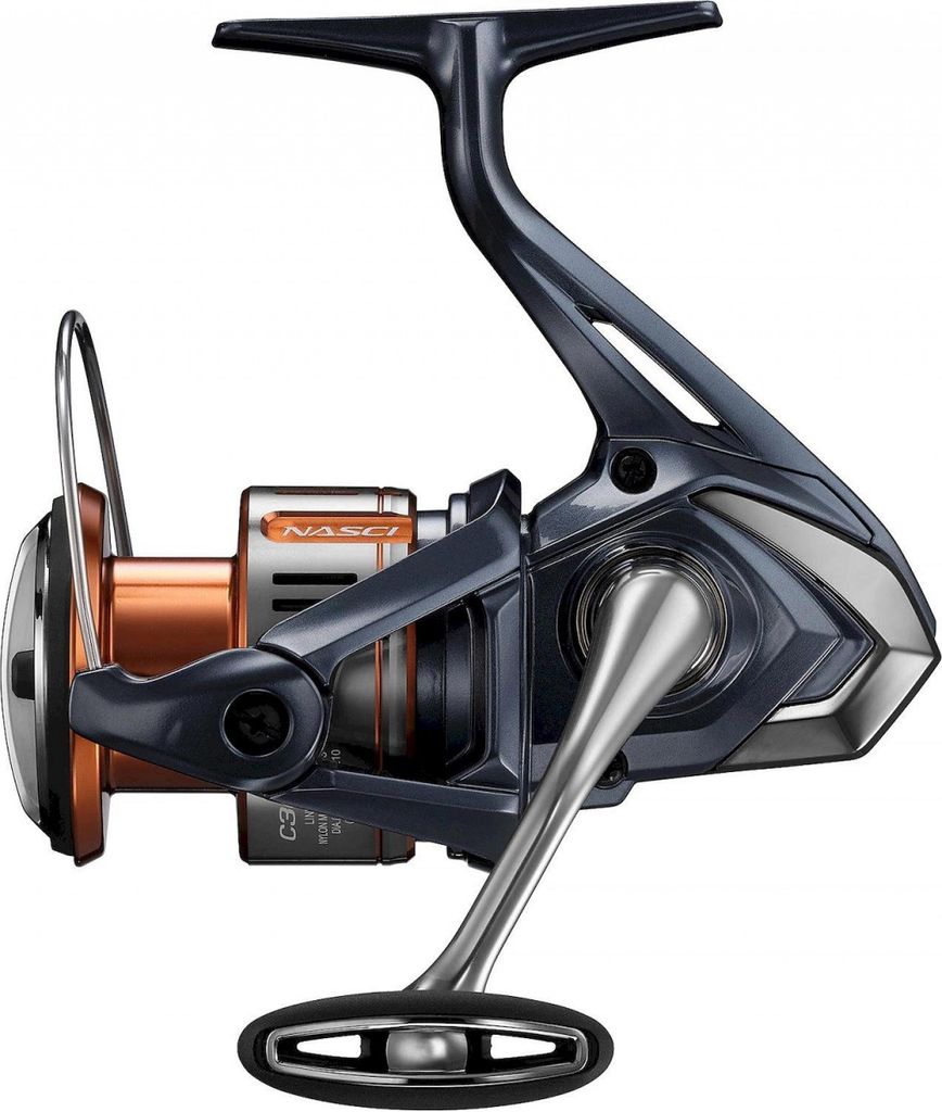 SHIMANO Nasci FD, C3000FD, Beidhändig, Spinning Angelrolle, Produktbild 