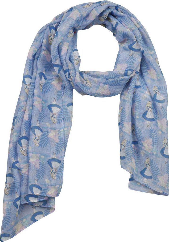 Alice In Wonderland Tuch Uni Alice And Mushrooms multicolor Standard
