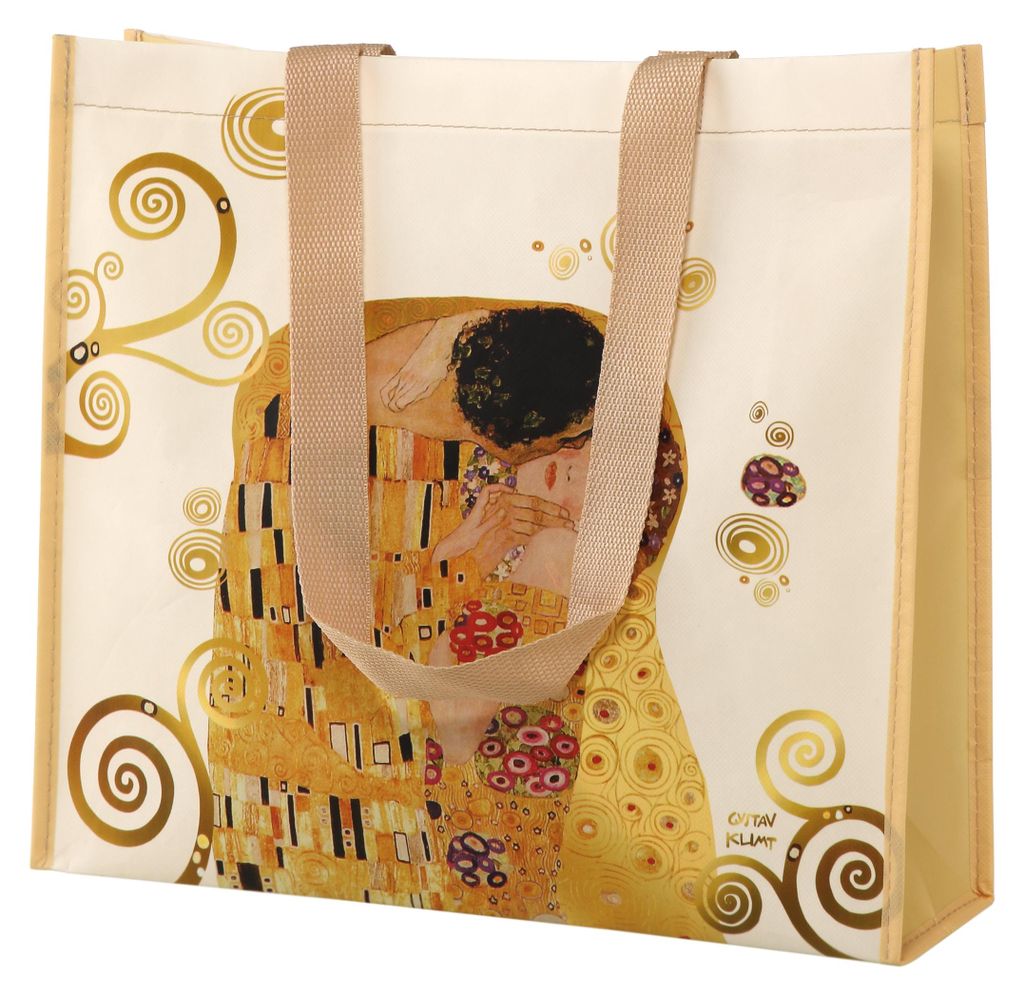 Goebel Gustav Klimt - Der Kuss Einkaufstasche Produktbild 