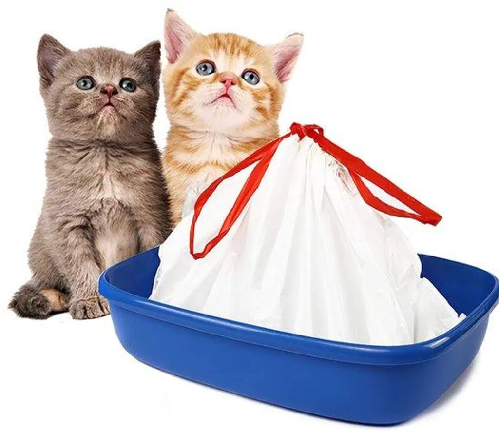 Housses litière résistantes aux griffures lot de 10 pour grands bacs chat