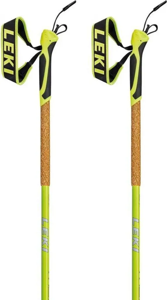 Leki Alpino Mezza Train bâtons de ski de randonnée vert 110 cm