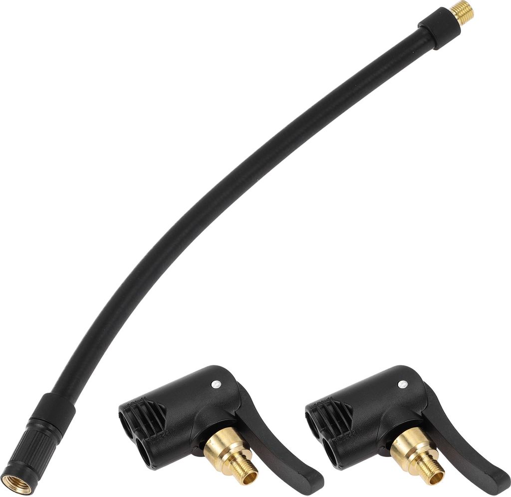 Reifenfüllschlauch Autoventil Verlängerungsschlauch 9,06 Zoll 7,8 mm ID für Auto Luftpumpe Adapter Reifenventil mit unentleerbarem Luftanschluss...