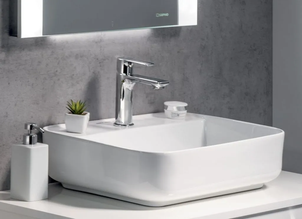 Mélangeur de lavabo classique à double commande pour vasque de salle de bain - 6