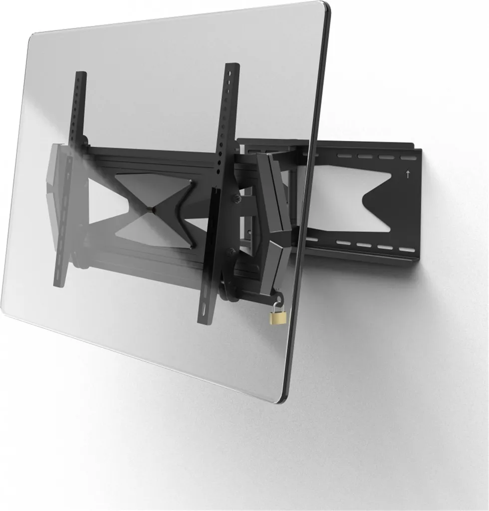 Support TV robuste 80 pouces anti-reflets avec inclinaison réglable - 16