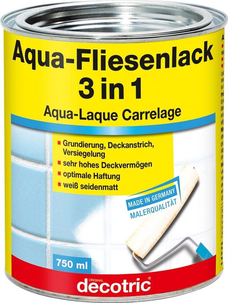 Decotric Aqua-Fliesenlack 3 in 1 750 ml Produktbild 
