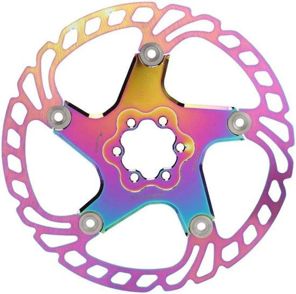 Rotor 203 mm flottant en acier inox pour freinage puissant VTT