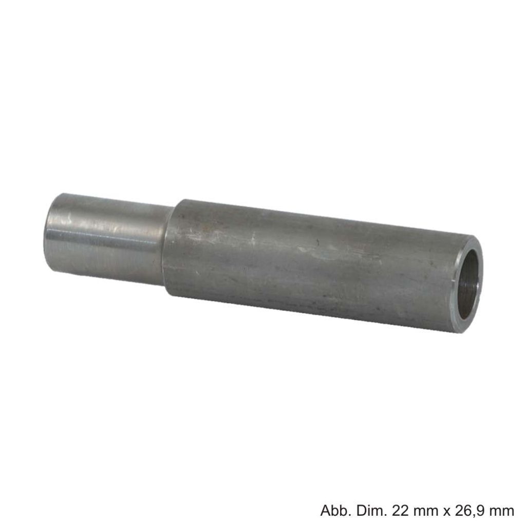Geberit Mapress C-Stahl Kombirohr m. Anschweißende, 28 mm