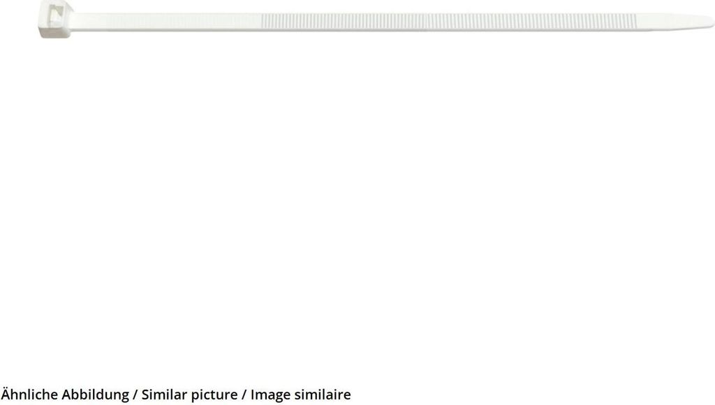 LappKabel Basic Tie Kabelbinder (L x B) 200 mm x 2.6 mm KABELBINDER BASIC TIE 200X2,6 TR Farbe: Natur 1000 St