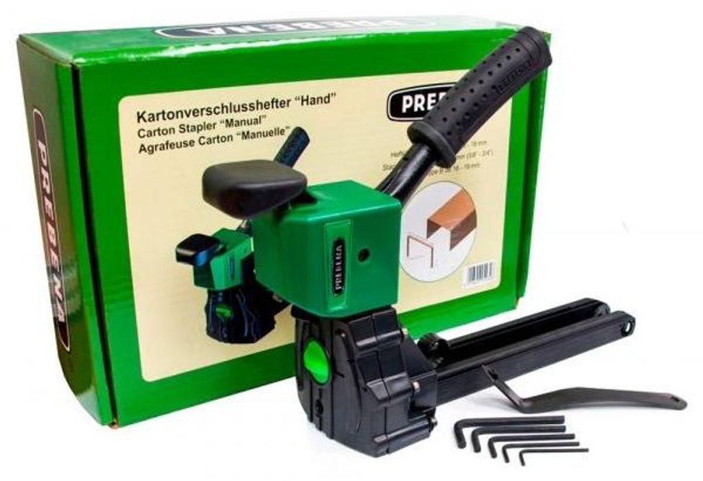 Prebena KTVH-R19H 15-19mm Hand Karton Verschlusshefter für Produktbild 