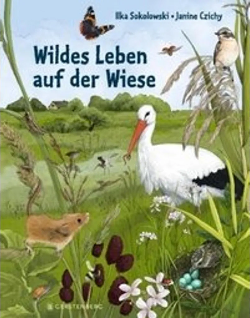 Wildes Leben auf der Wiese : Puzzle 1000 Pièces aux Couleurs Vives