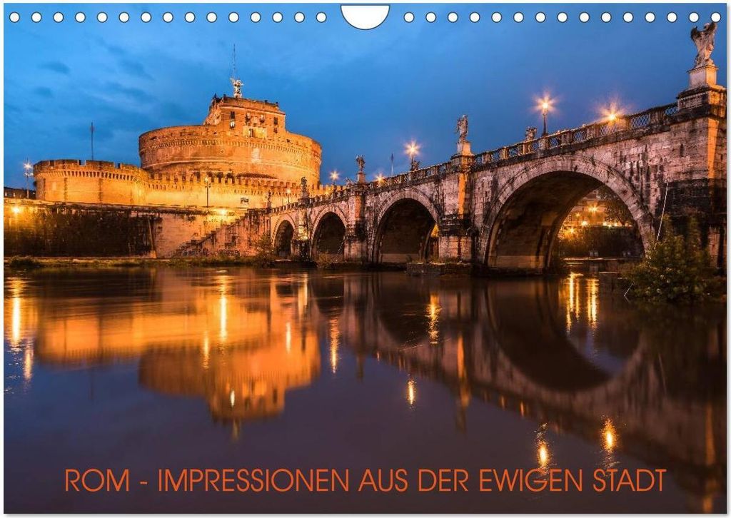 Rom - Impressionen aus der ewigen Stadt (Wandkalender 2026 DIN A4 quer), CALVENDO Monatskalender