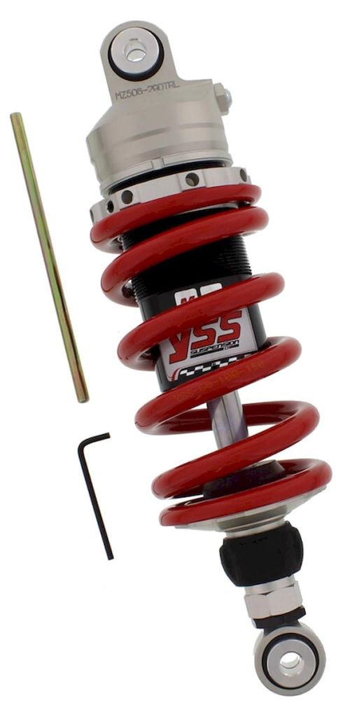 Federbein für Triumph Street Triple 675 Baujahr 2008-2013 von YSS MZ456-290TRL-19-85 - Neu