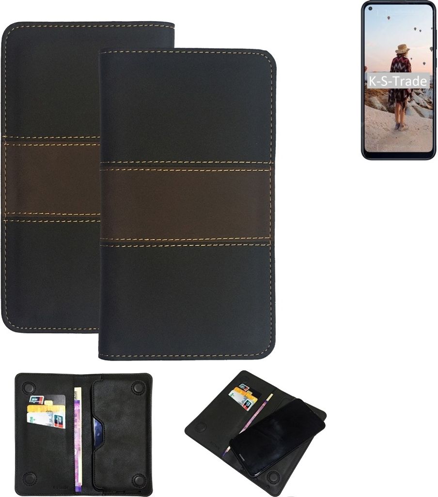 K-S-Trade Hülle Handyhülle kompatibel mit Samsung Galaxy M11 Schutzhülle Walletcase Bookstyle Tasche Schutz Case Handytasche Wallet Cover