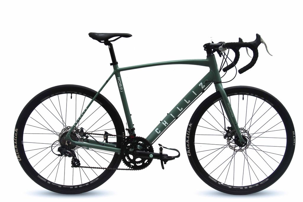 CHILLIZ Rennrad 28 Zoll RDB2.1 grün Rahmenhöhe 57 cm Damen Produktbild 