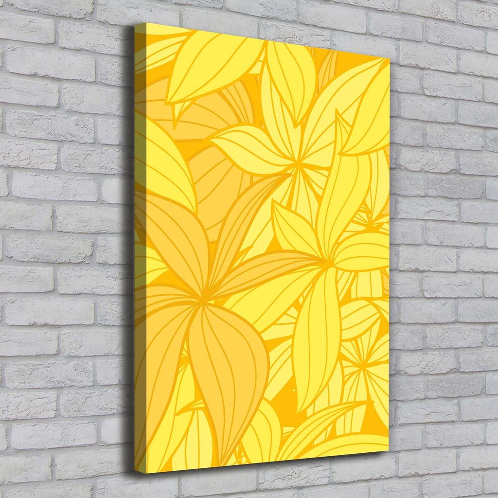 Tulup Leinwandbild - 70x100cm - Wandkunst - Drucke auf Leinwand - Leinwanddruck - Wohnzimmer Wanddekoration XXL - Wohnung Deko Kunstdrucke - Blum...