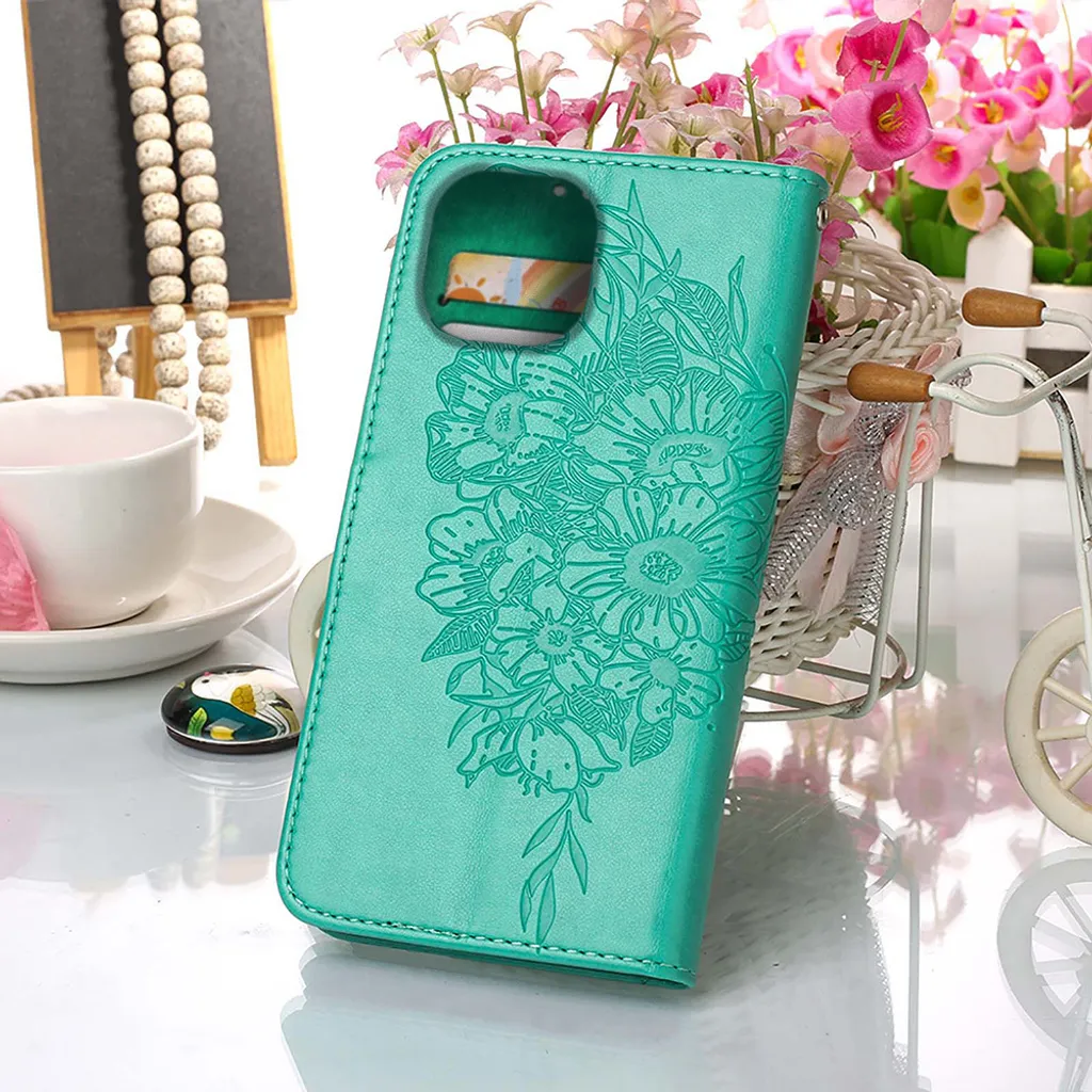 Cover per iPhone 14 Pro, Custodia Portafoglio in Pelle Cover