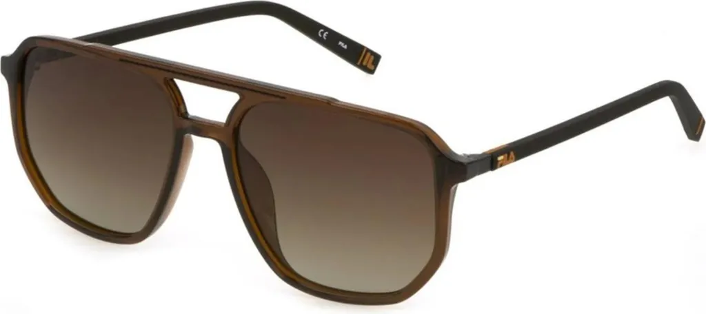 Fila SFI312 577GNP Occhiali da Sole Sportivi Uomo Polarizzati 57mm