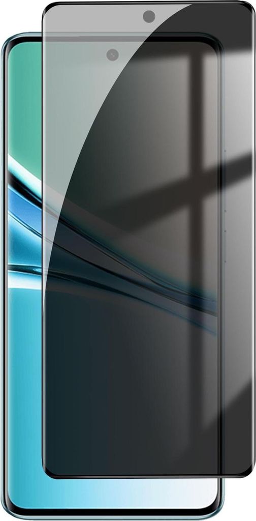 1x Curved Privacy Schutzglas für Xiaomi Redmi Note 15 5G 3D Full Premium Glas