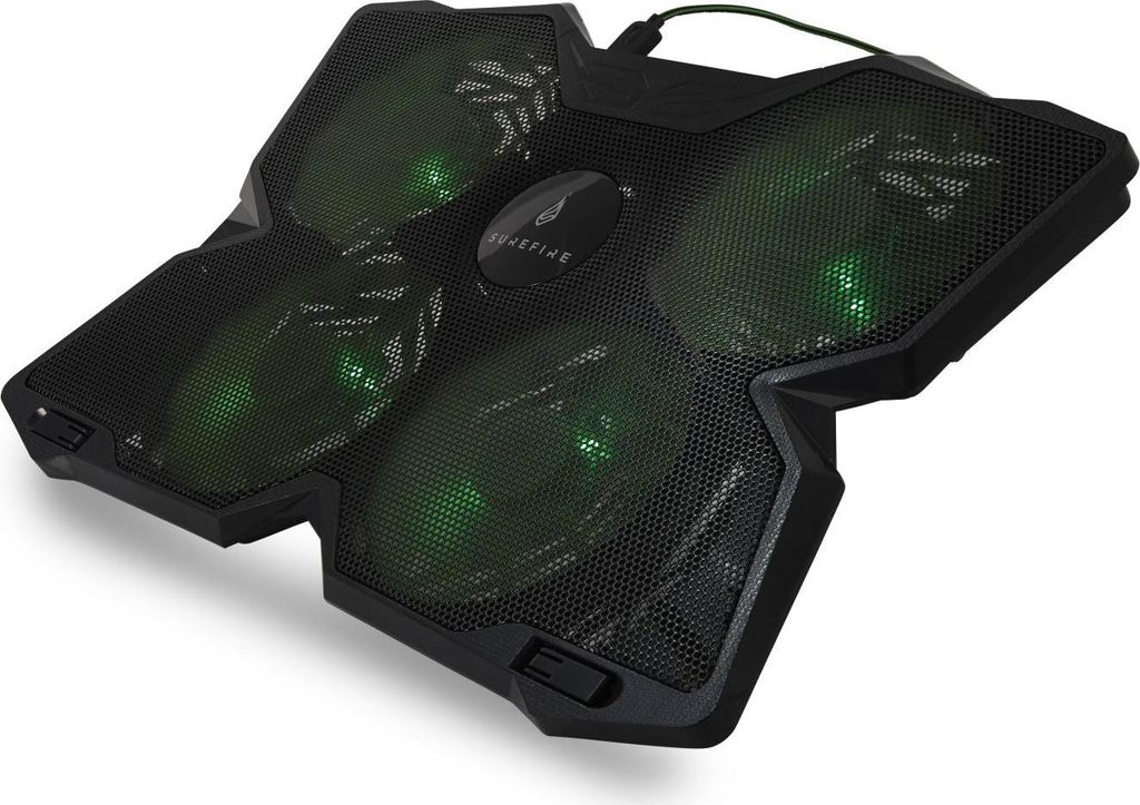 SureFire Bora Laptop-Kühlsockel 43,2 cm (17") 1200 U/min Schwarz
