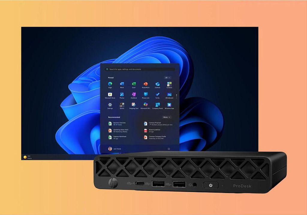 Hp Prodesk 4 Mini G1i Ultra 5-235t/16gb/512gb Ssd Mini-pc Schwarz One Size / EU Plug 220V Schwarz One Size