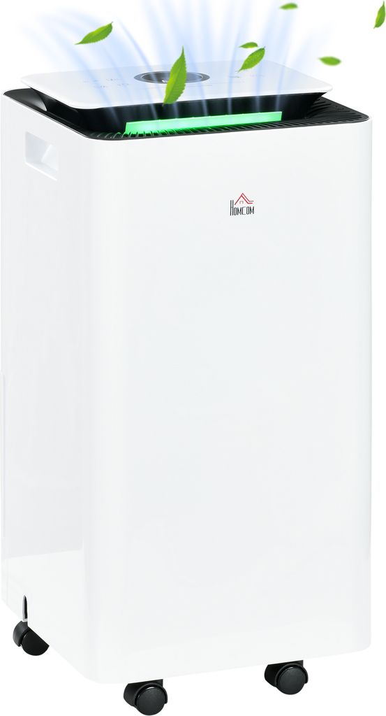 HOMCOM Elektrischer Luftentfeuchter, 10 l/Tag, 2,5 l Produktbild 