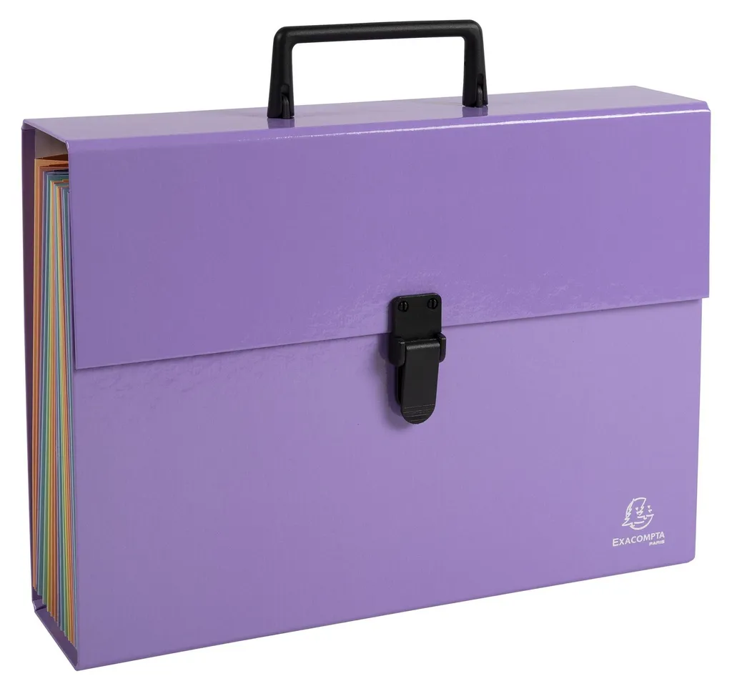 Protège-documents Aquarel Mauve 18 vues pour une organisation fluide - 2