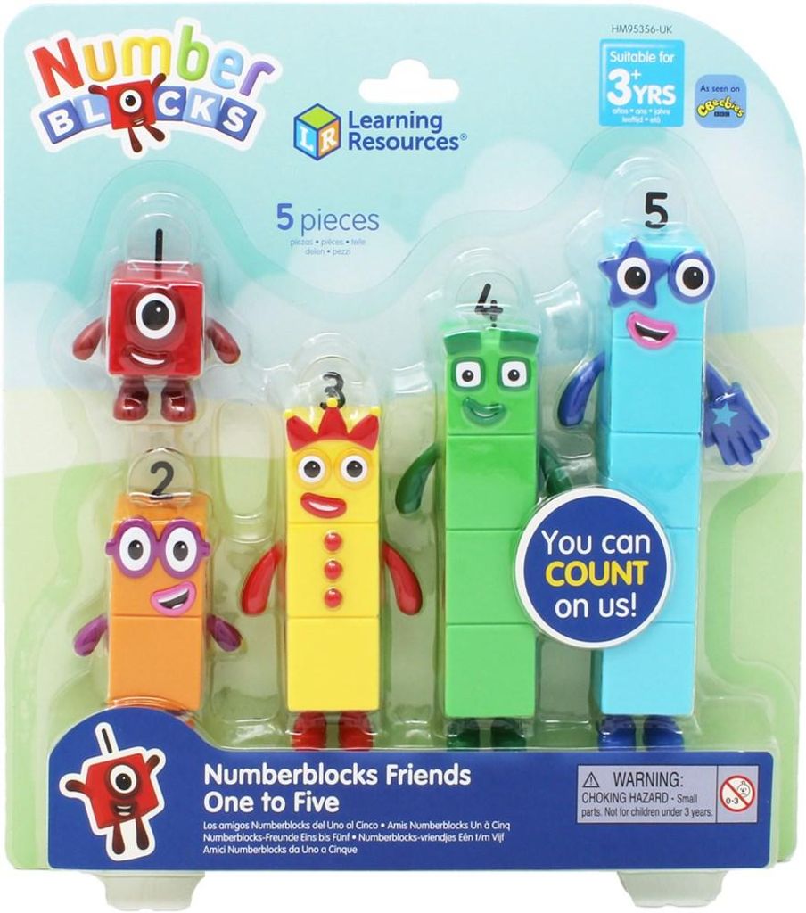 Learning Resources Numberblocks, 3 rok / roky, Viacfarebný Obrázok produktu 