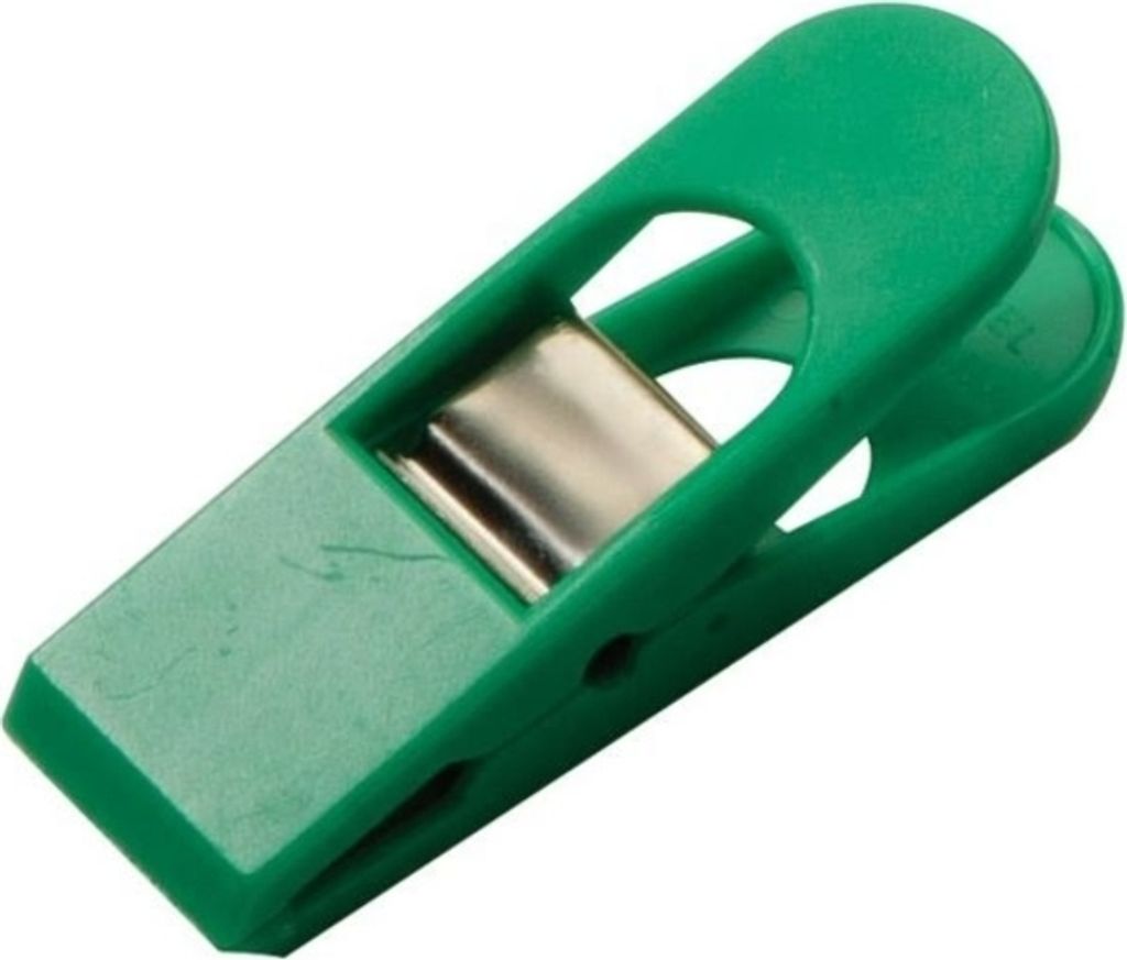 Briefklemmer Maxi Peg 26x80mm VE=2 Stück grün