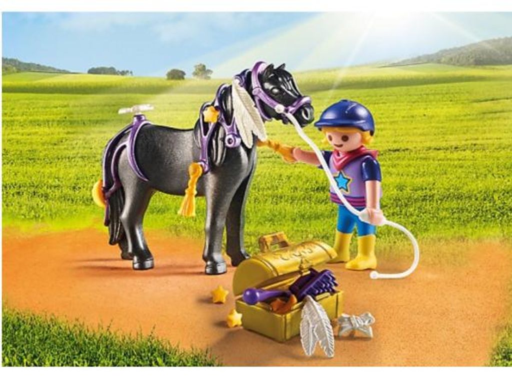PLAYMOBIL country 6970 poney à décorer etoile Image du produit 