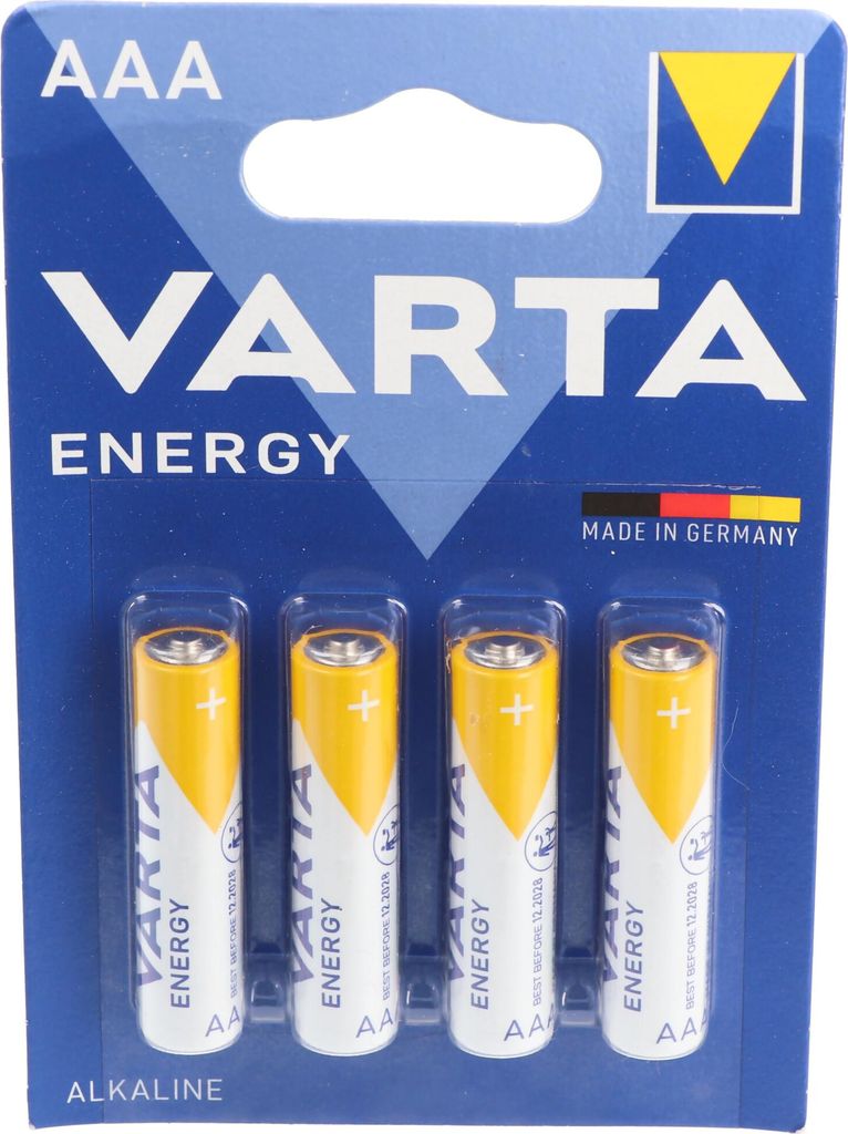 Varta Energy AAA 1,5 V AAA-Batterien (4 Stück)