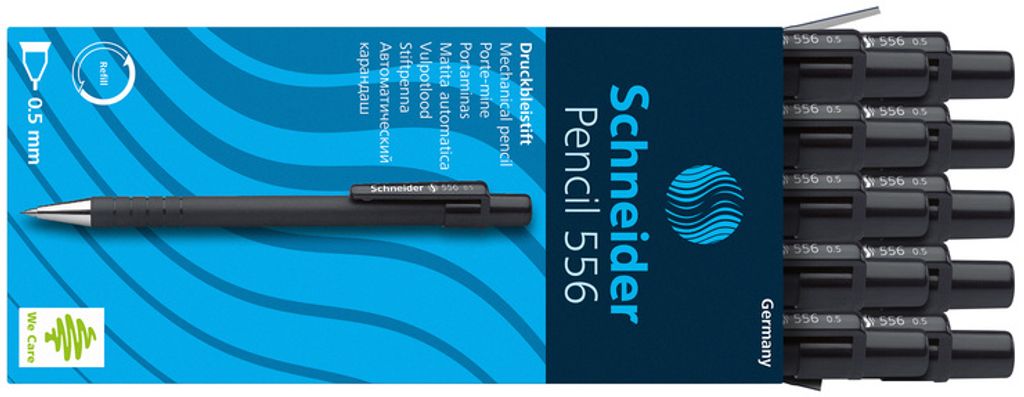 Druckbleistift Pencil 556 0,5 schwarz Packung mit 10 Stück