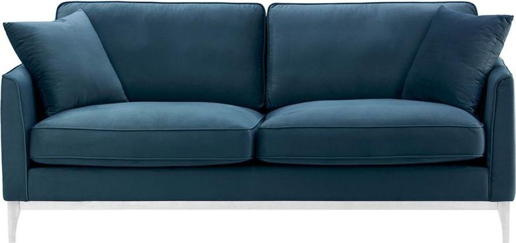 Dreisitzer-Sofa Linara-Velluto 11-white