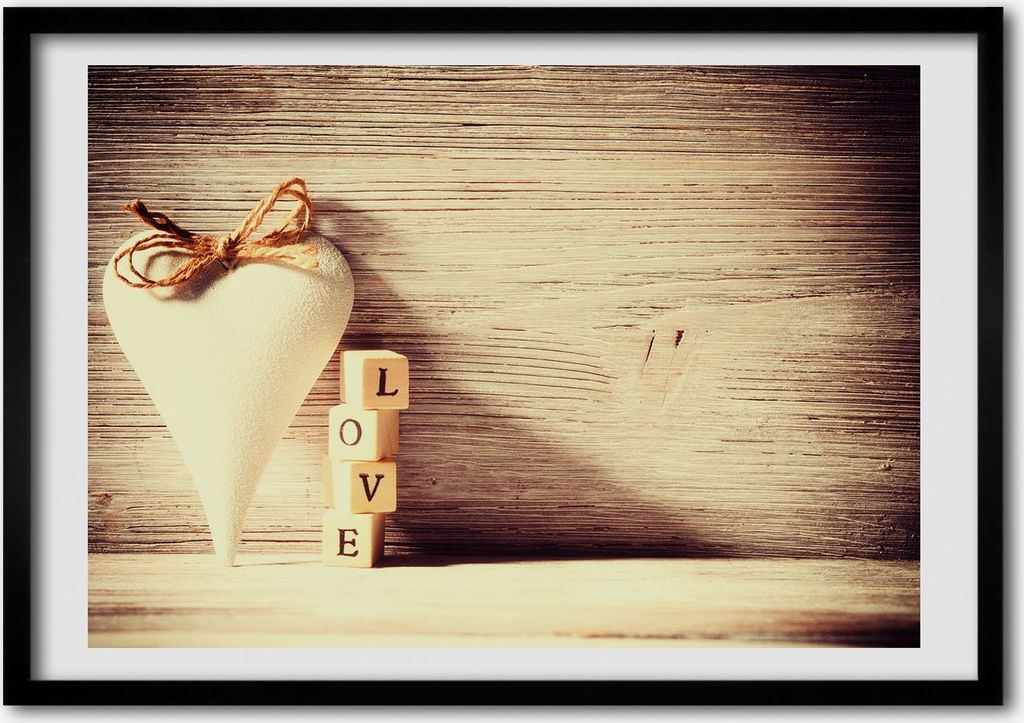 Bild - Bilderrahmen - 100 cm x 70 cm - MDF - Rahmen - Foto Produktbild 