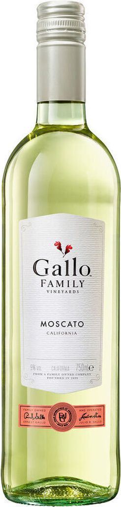 Gallo Family Vineyards Moscato süß | 8,5 % vol | 0,75 l Produktbild 