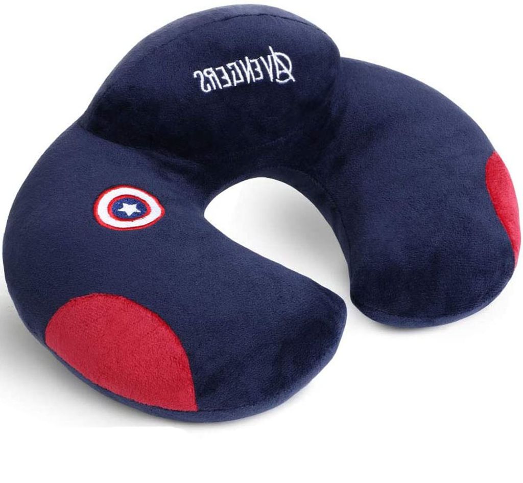Unterstützt,den,Kopf,,Reisekissen,Kinder,Nackenhörnchen,Weiche,Nette,Tier-Nackenkissen,,Nacken,Baby,Nackenstützen,Schlafkissen,Ideal,für,Auto,F...
