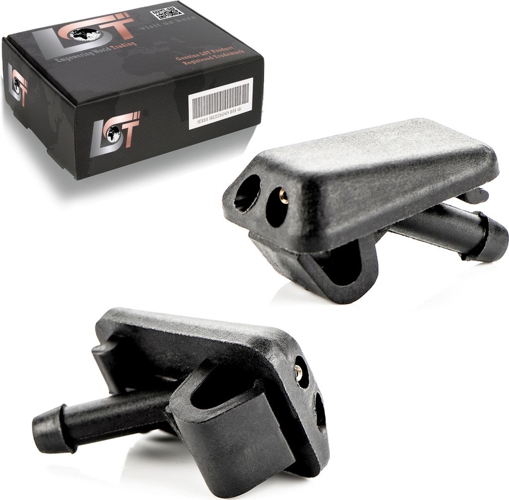 2x Waschwasser Spritzdüse vorne für Audi 100 80 A4 A6 A8 V8 Ford Seat VW Sharan