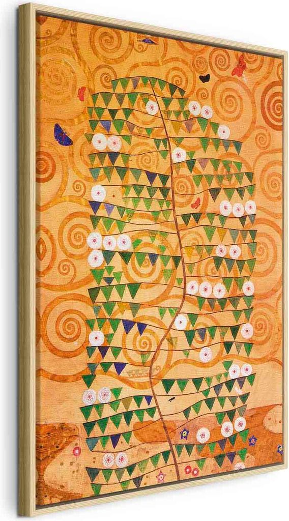 Italienischer Leinwand Leinwandbild - Tree of Life 80x120 cm Reproduktionen l-G-10059-b-a